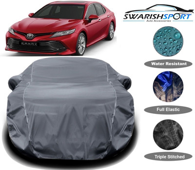 Swarish Car Cover For Toyota Camry (With Mirror Pockets)(Grey)