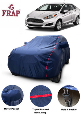 Frap Car Cover For Ford Fiesta (With Mirror Pockets)(Blue)