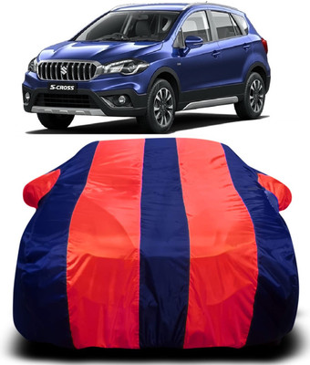 AXLOZ Car Cover For Maruti Suzuki S-Cross (With Mirror Pockets)(Multicolor)