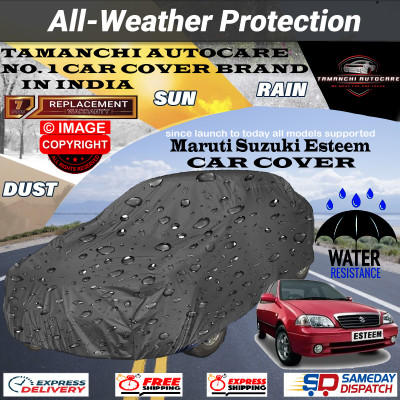 Tamanchi Autocare Car Cover For Maruti Suzuki Esteem(Grey)