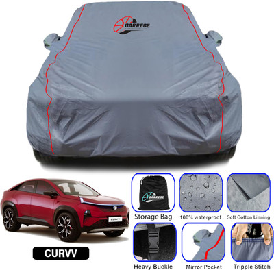 GARREGE Car Cover For Tata Curvv (With Mirror Pockets)(Grey, For 2024 Models)