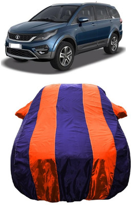 Wegather Car Cover For Tata Hexa XE (With Mirror Pockets)(Orange)