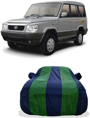 Tricway Car Cover For Tata Sumo Victa (With Mirror Pockets)(Green)