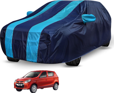Auto Hub Car Cover For Maruti Suzuki Alto 800 (Without Mirror Pockets)(Blue)