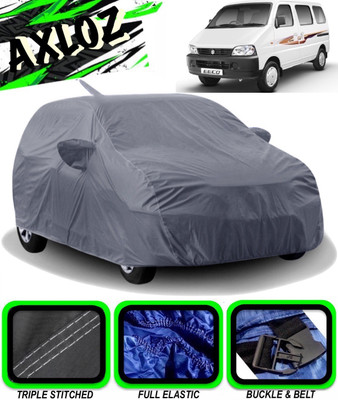 AXLOZ Car Cover For Maruti Suzuki Eeco (With Mirror Pockets)(Grey)