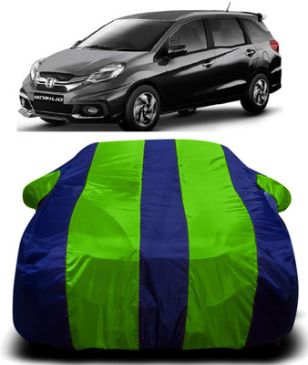 AXLOZ Car Cover For Honda Mobilio (With Mirror Pockets)(Multicolor)