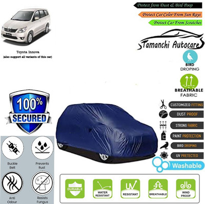 Tamanchi Autocare Car Cover For Toyota Innova(Blue)