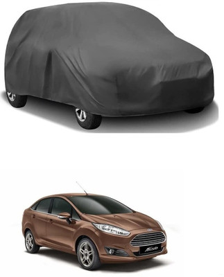 ARNEJA Car Cover For Ford Fiesta (Without Mirror Pockets)(Grey)
