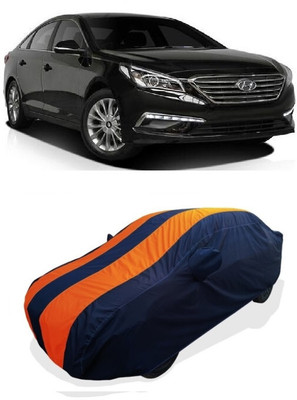 Coxtor Car Cover For Hyundai Sonata LF3 Active (With Mirror Pockets)(Orange)