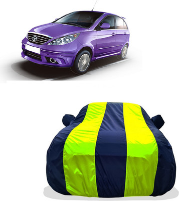Tricway Car Cover For Tata Indica D90 (With Mirror Pockets)(Yellow)