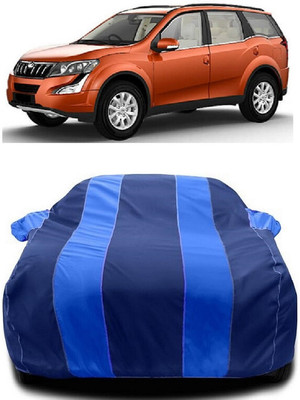 Autoprime Car Cover For Mahindra XUV500 W6 1.99 mHawk (With Mirror Pockets)(Blue, Blue)