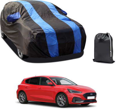 CODOKI Car Cover For Ford Focus (With Mirror Pockets)(Blue)