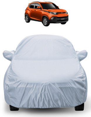 MOCKHE Car Cover For Mahindra KUV100 (With Mirror Pockets)(Silver)