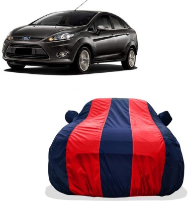 Tricway Car Cover For Ford Fiesta 1.5 TDCi Titanium (With Mirror Pockets)(Red)