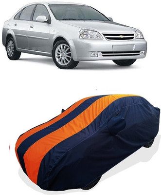 Coxtor Car Cover For Chevrolet Optra Lx (With Mirror Pockets)(Orange)