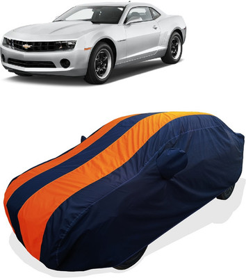 Coxtor Car Cover For Chevrolet Camaro 3.4L (With Mirror Pockets)(Orange)