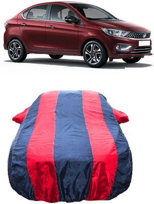 Wegather Car Cover For Tata Tigor XZA Plus AMT Petrol (With Mirror Pockets)(Red)