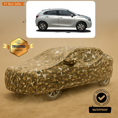 PAGORA Car Cover For Toyota Glanza V (With Mirror Pockets)(Yellow)