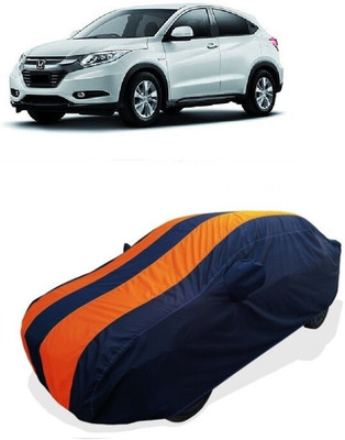 Coxtor Car Cover For Honda Vezel (With Mirror Pockets)(Orange)