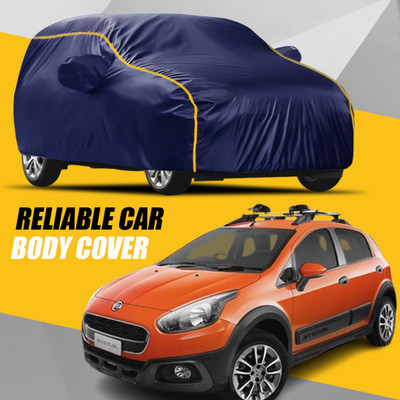 AUCTIMO Car Cover For Fiat Avventura (With Mirror Pockets)(Multicolor)
