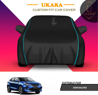 Ukara Car Cover For Maruti Baleno (With Mirror Pockets)(Black)