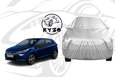 KYZO Car Cover For Tata Altroz (With Mirror Pockets)(Silver)