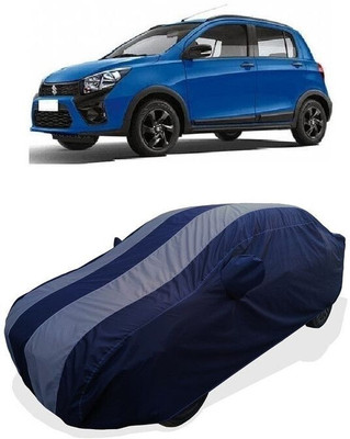 QLAX Car Cover For Maruti Celerio X AMT VXI Petrol (With Mirror Pockets)(Grey)
