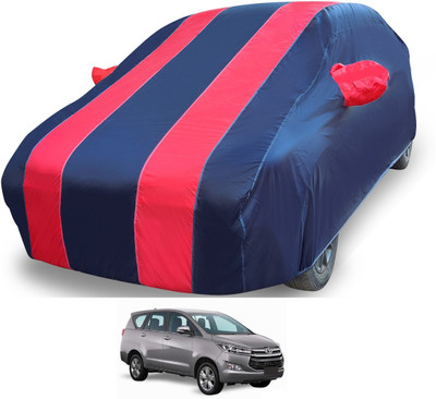 Euro Care Car Cover For Toyota Innova Crysta (With Mirror Pockets)(Red)