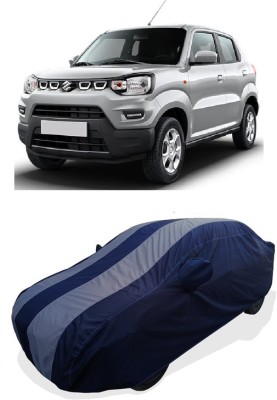 Coxtor Car Cover For Maruti Suzuki S-Presso LXI Opt Petrol (With Mirror Pockets)(Grey)