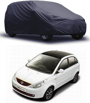 ROYAL AUTO MART Car Cover For Tata Vista (Without Mirror Pockets)(Grey)