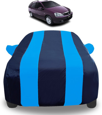 Auto Hub Car Cover For Tata Indigo Marina (With Mirror Pockets)(Blue)