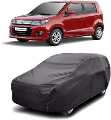 Proractive Car Cover For Maruti Suzuki Wagon R 1.0 (Without Mirror Pockets)(Grey)