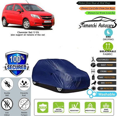 Tamanchi Autocare Car Cover For Chevrolet Sail U-VA(Blue)