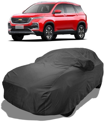 Coxtor Car Cover For Chevrolet Captiva (With Mirror Pockets)(Black)