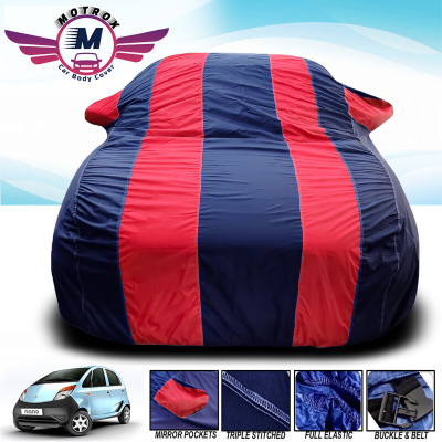 MoTRoX Car Cover For Hyundai i20 Active (With Mirror Pockets)(Red, Blue)