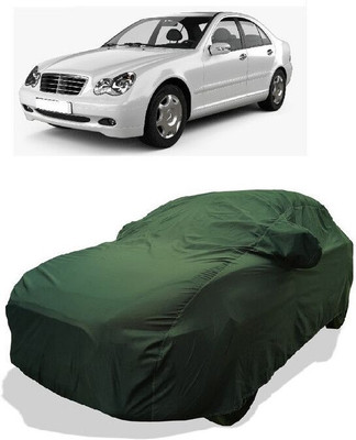 QLAX Car Cover For Hyundai C-Class W203 (With Mirror Pockets)(Gold)