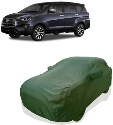 Tricway Car Cover For Toyota Innova Crysta 2.4 ZX MT (With Mirror Pockets)(Green)