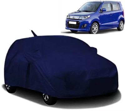 R Rayvin Star Car Cover For Hyundai Accent (With Mirror Pockets)(Multicolor)