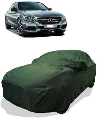 QLAX Car Cover For Maruti C-Class C220 CGI Avantgarde (With Mirror Pockets)(Gold)