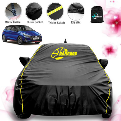 GARREGE Car Cover For Hyundai i20 Active S Petrol (With Mirror Pockets)(Grey, For 2020, 2021, 2022, 2023, 2024 Models)