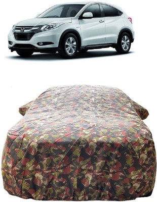 Wegather Car Cover For Honda Vezel (With Mirror Pockets)(Multicolor)