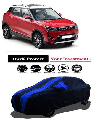 Amexride Car Cover For Mahindra XUV300 W4 Diesel (With Mirror Pockets)(Multicolor)