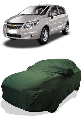 Coxtor Car Cover For Chevrolet Uva Split (With Mirror Pockets)(Green)