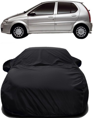 Special Group Car Cover For Tata Indica V2 (With Mirror Pockets)(Black)