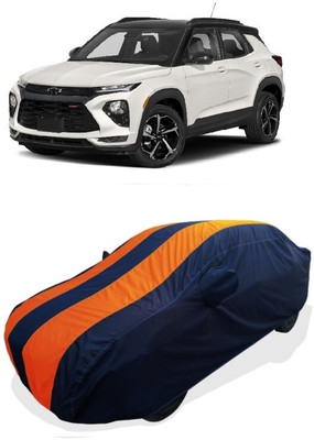 Coxtor Car Cover For Chevrolet Trailblazer (With Mirror Pockets)(Orange)