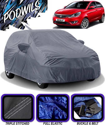 PODWILS Car Cover For Tata Bolt(Grey)