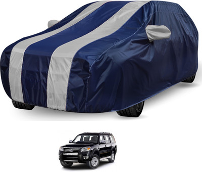Auto Hub Car Cover For Ford Endeavour (Without Mirror Pockets)(Black, Grey)
