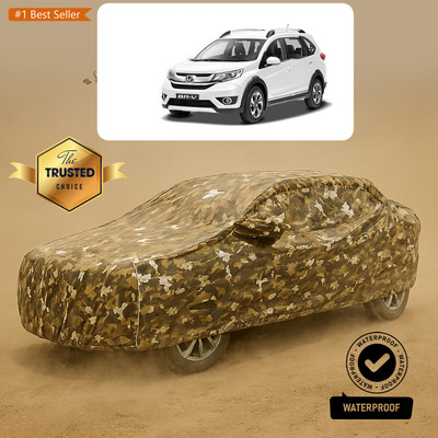 PAGORA Car Cover For Honda BRV i-DTEC S MT (With Mirror Pockets)(Yellow)