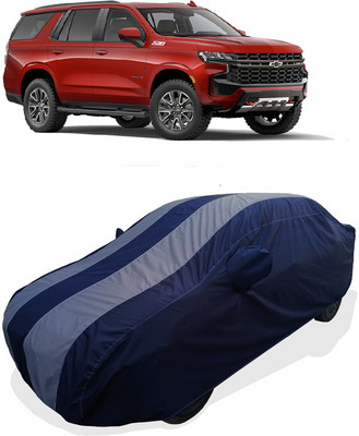 Coxtor Car Cover For Chevrolet Tahoe Z71 4WD (With Mirror Pockets)(Grey)