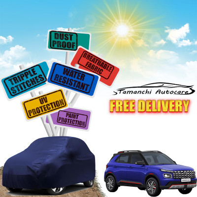 Tamanchi Autocare Car Cover For Hyundai Venue(Blue)